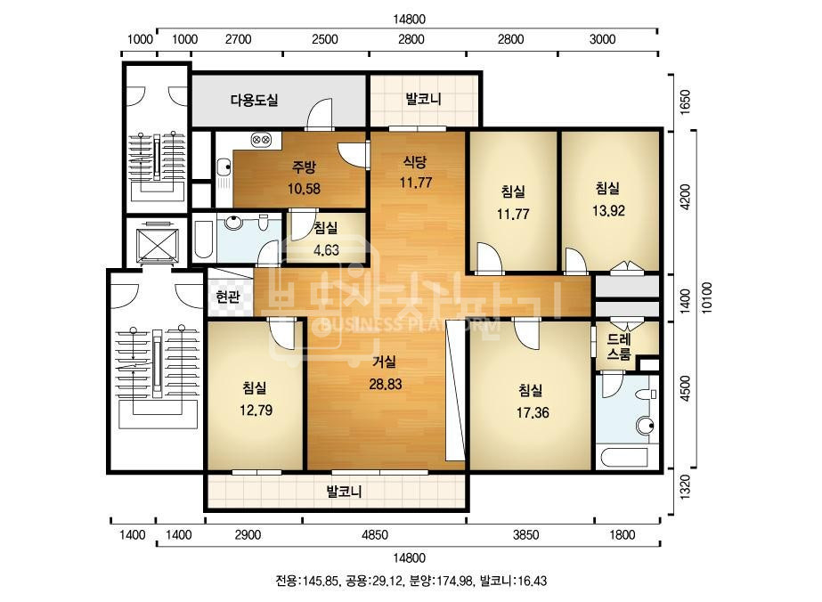 서울 강남구 압구정동 압구정 신현대 1,2차 파노라마 한강뷰 매매 매물번호 10034 사진 2