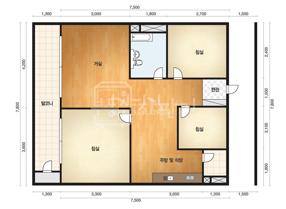 서울 강남구 도곡동 개포한신아파트 6동 고층 매매 매매 매물번호 10127 사진 2