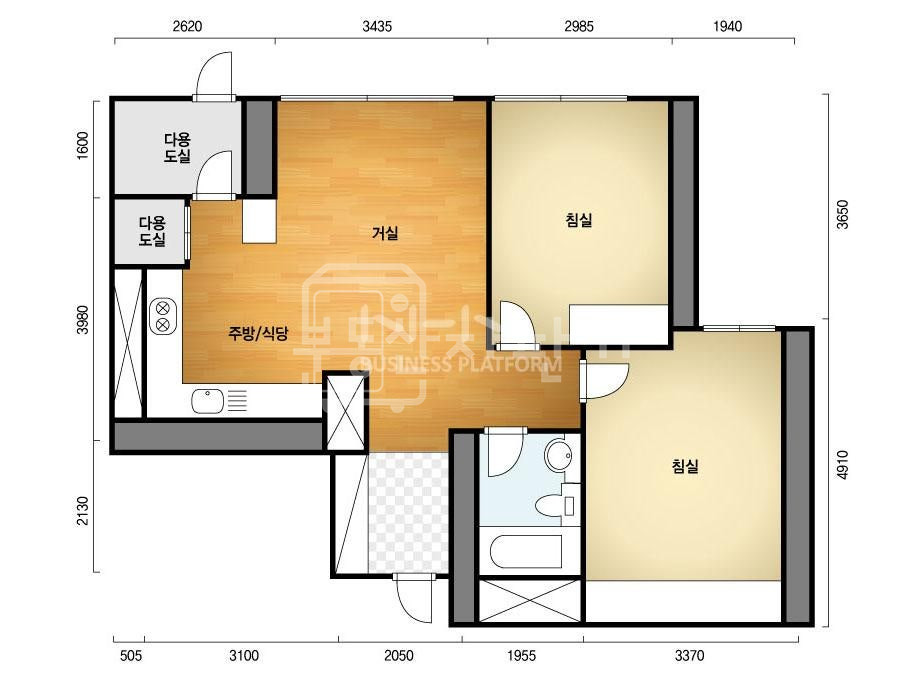 서울 강남구 청담동 청담자이21평 C타입 급매 매매 매물번호 10209 사진 2