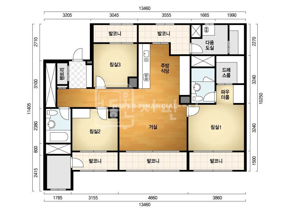 서울 강남구 청담동 청담르엘40평,로얄층매매 매매 매물번호 10215 사진 2